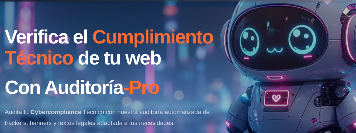 AuditoriaPro analizando la salud digital y el cumplimiento legal de una página web